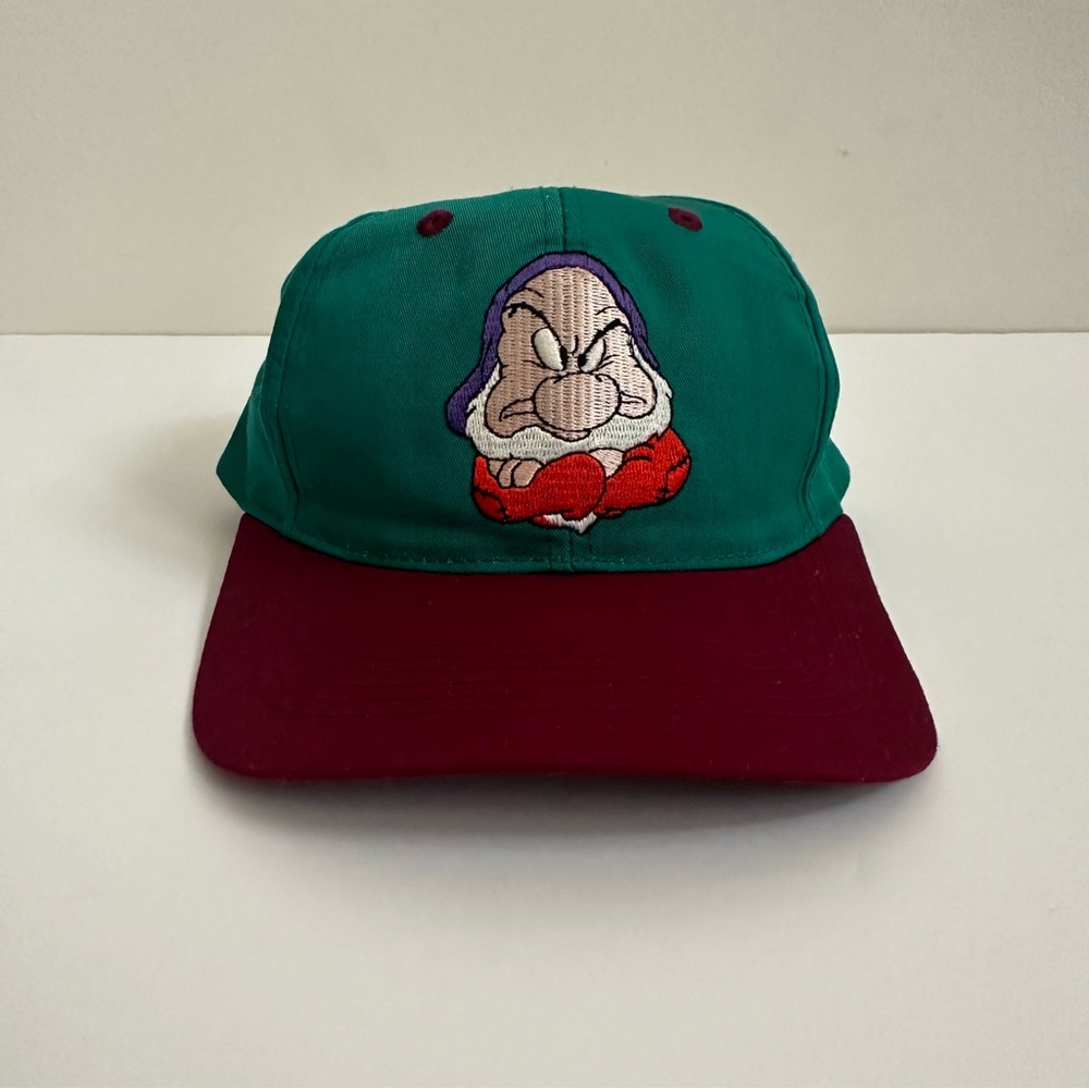 90s Youth size "Grumpy" Snow White character snapback hat